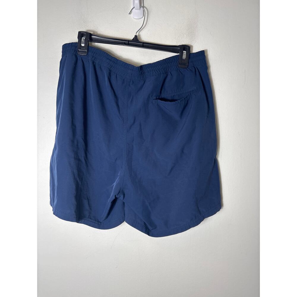 Mens Boast Navy Elastic Waist Athletic Shorts Sz L - Picture 2 of 2